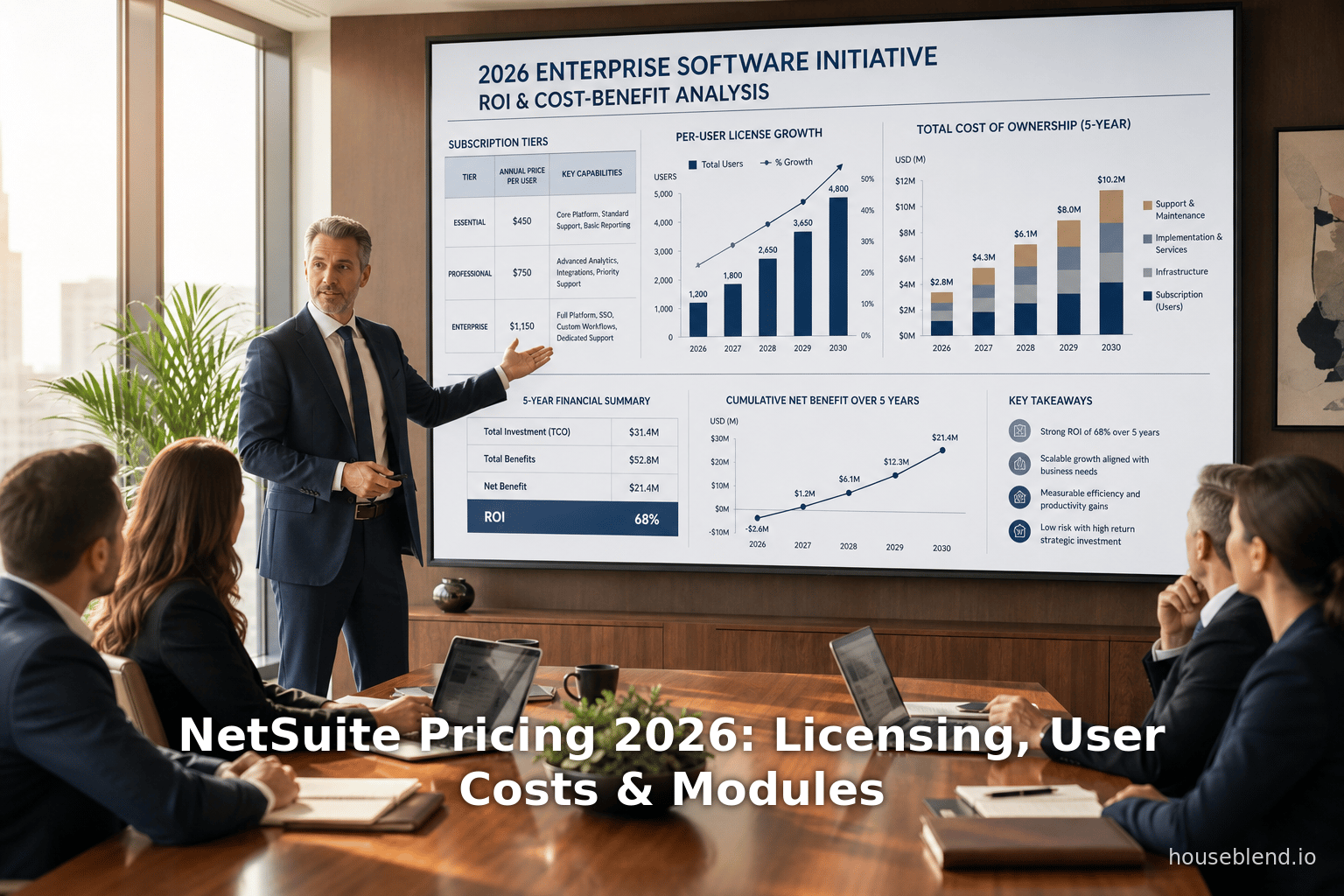 NetSuite Pricing 2026: Licensing, User Costs & Modules