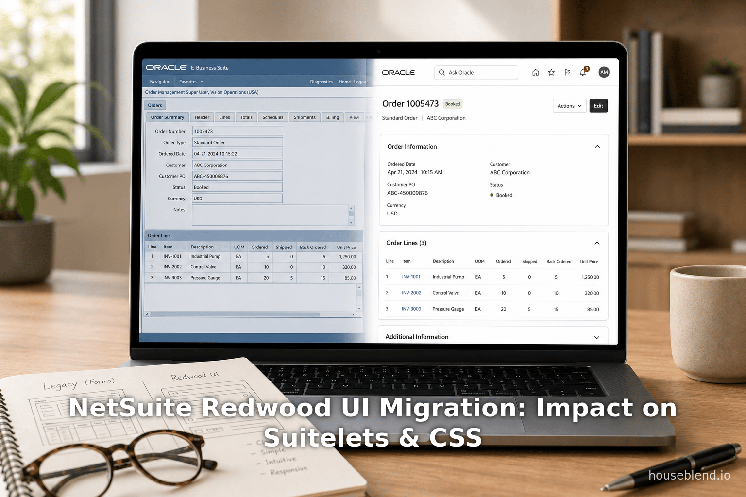 Migration vers l'interface utilisateur Redwood de NetSuite : impact sur les Suitelets et le CSS