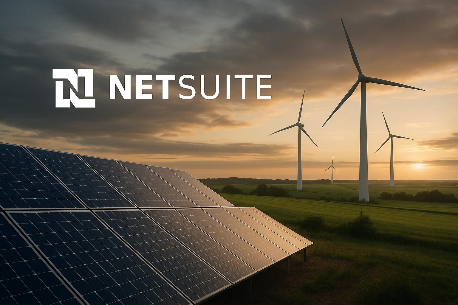 NetSuite ERP for Renewable Energy Project Management