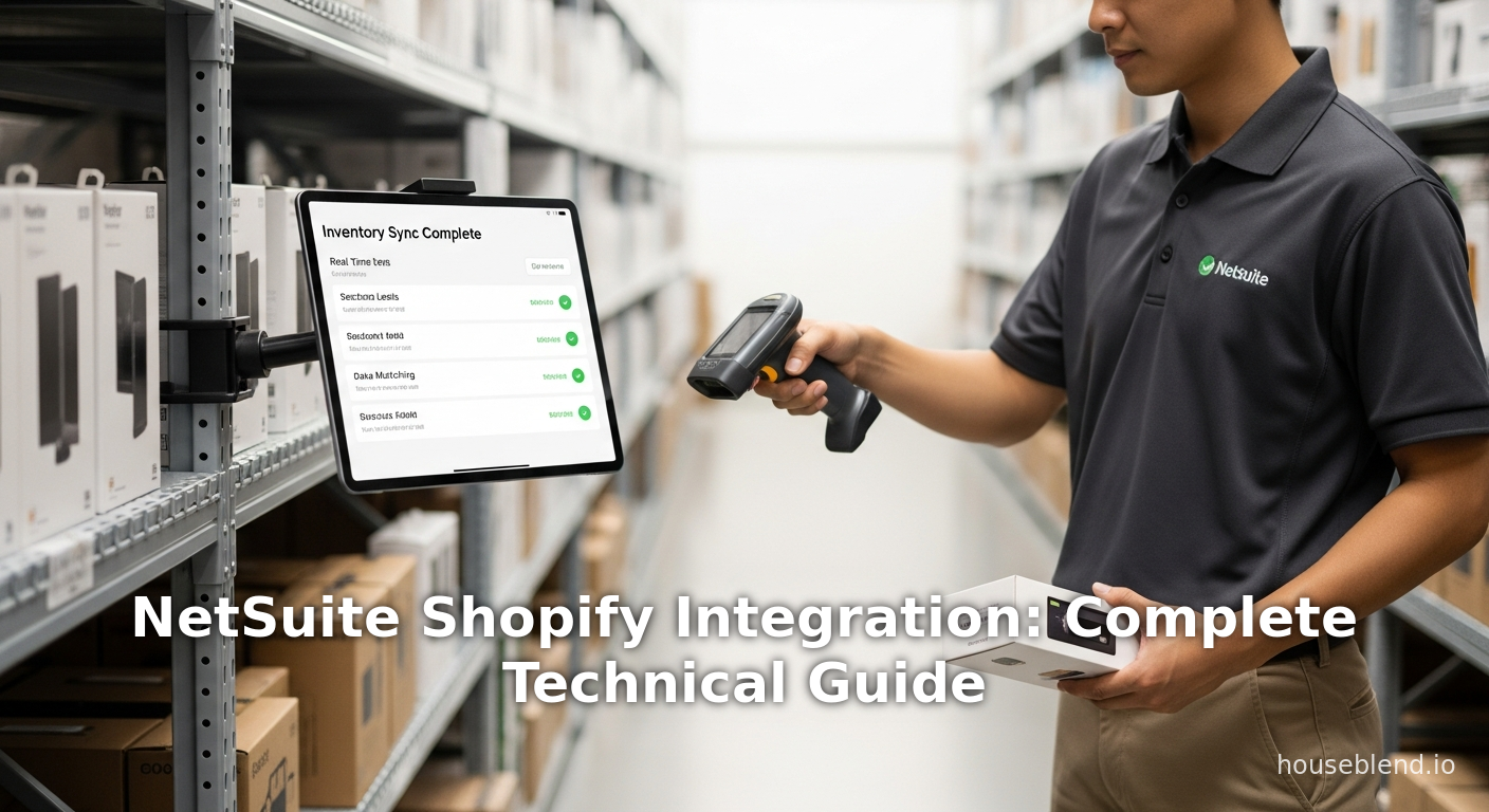 NetSuite Shopify Integration: Complete Technical Guide