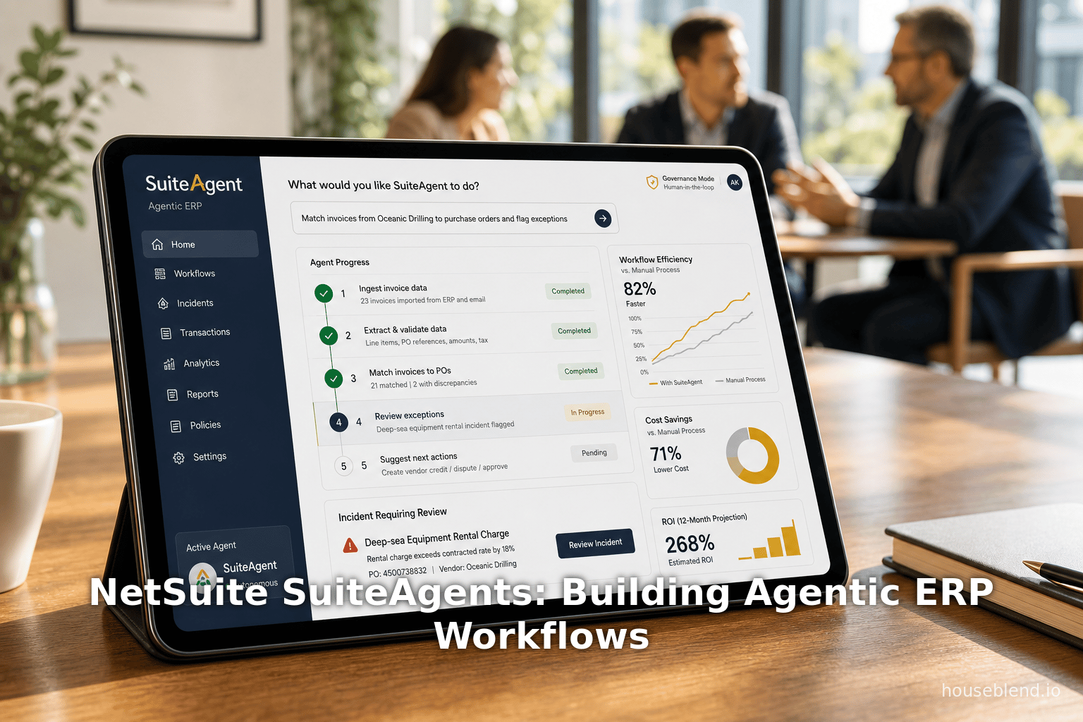 NetSuite SuiteAgents : Création de flux de travail agents pour l'ERP