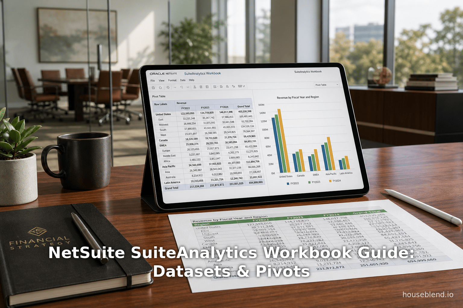 NetSuite SuiteAnalytics Workbook Guide: Datasets & Pivots