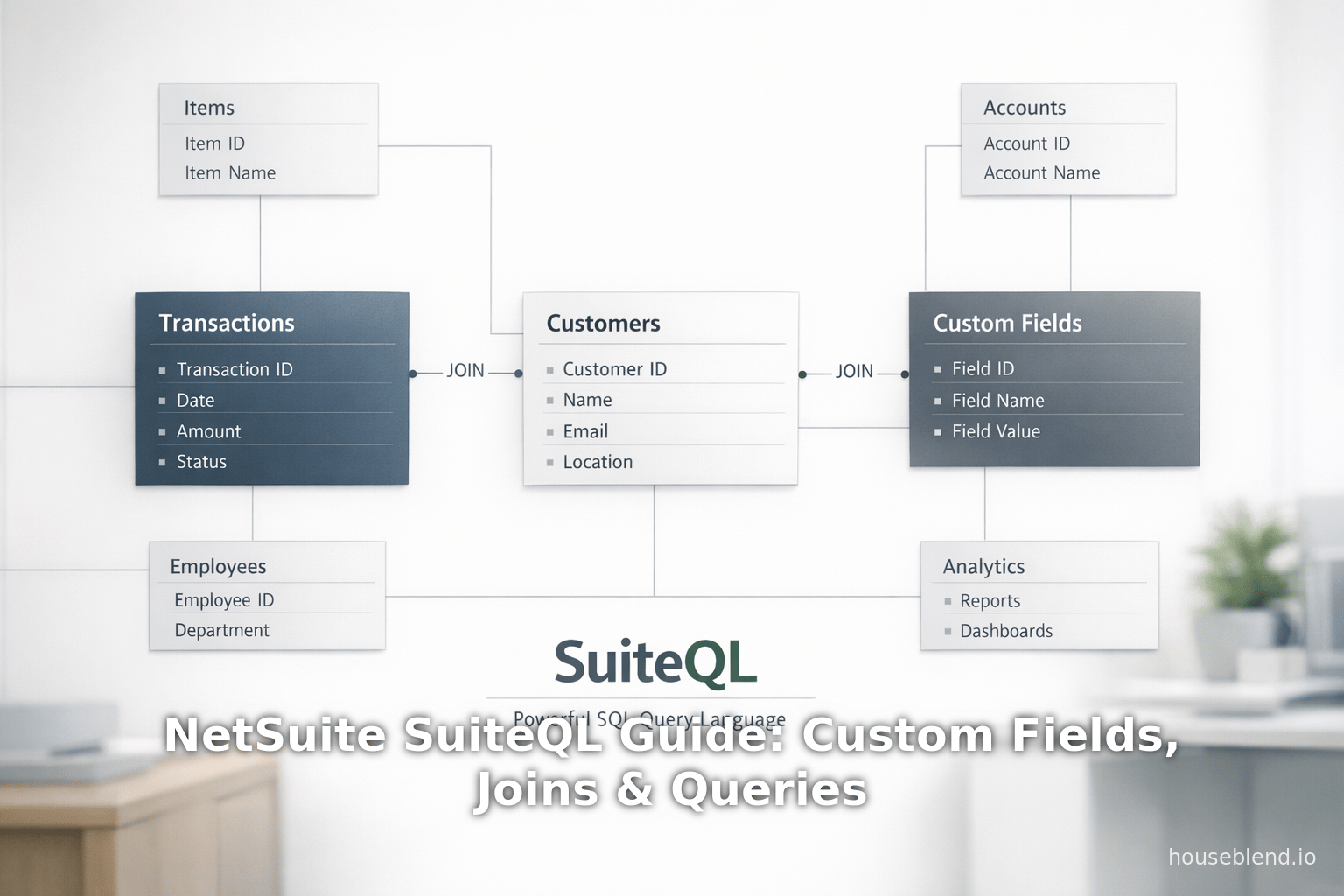 NetSuite SuiteQL Guide: Custom Fields, Joins & Queries