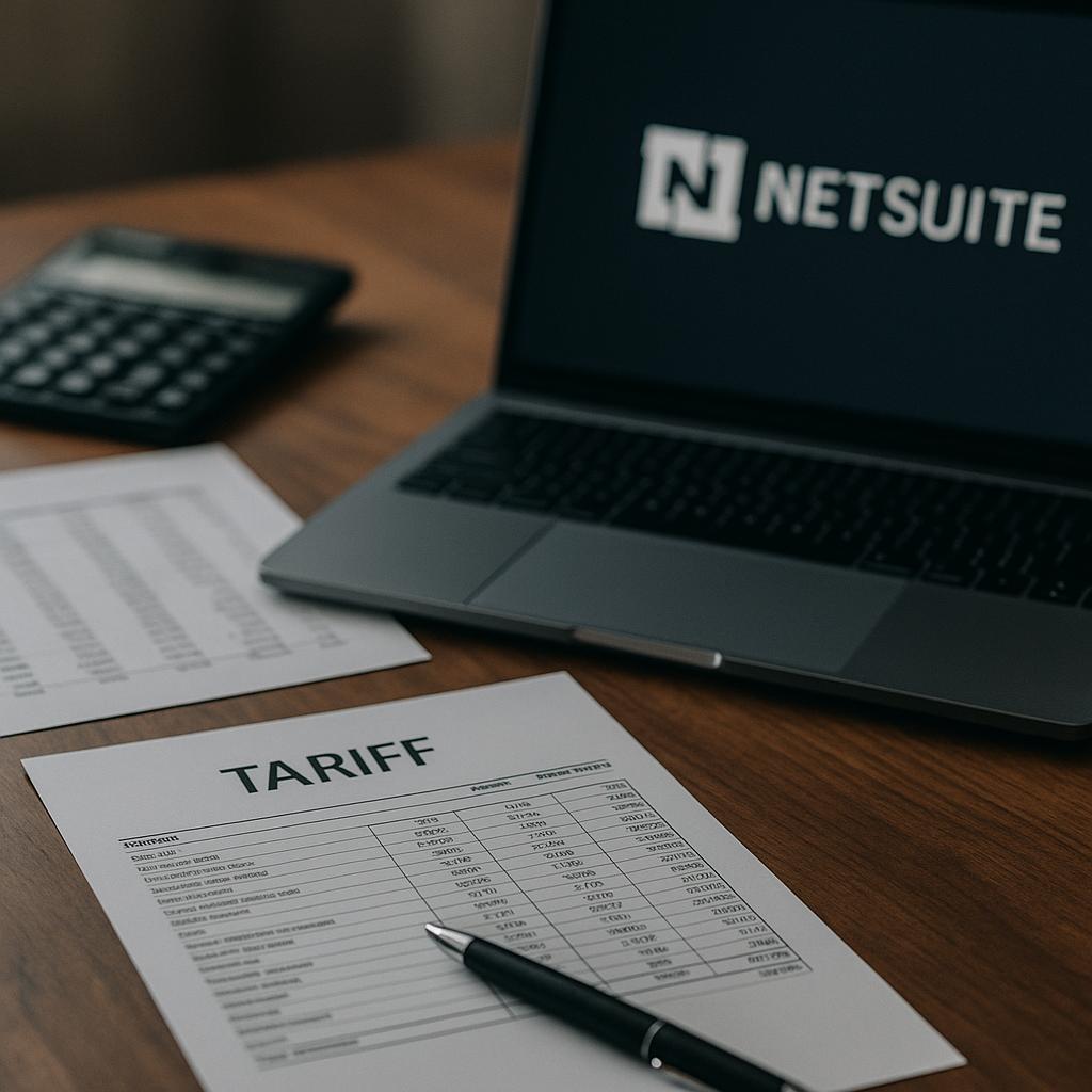 NetSuite Tariff Configuration for Administrators and CFOs