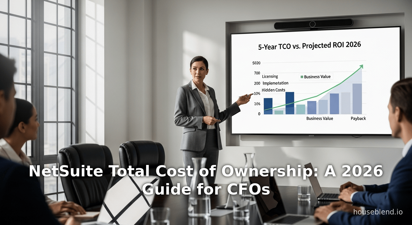 NetSuite Total Cost of Ownership: A 2026 Guide for CFOs