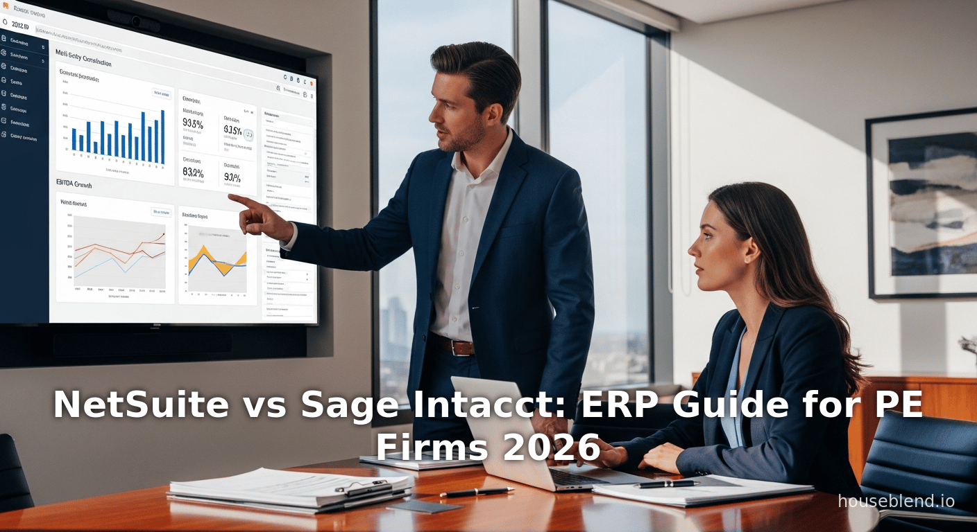 NetSuite vs Sage Intacct: ERP Guide for PE Firms 2026