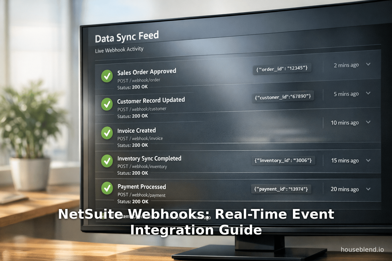 NetSuite Webhooks: Real-Time Event Integration Guide