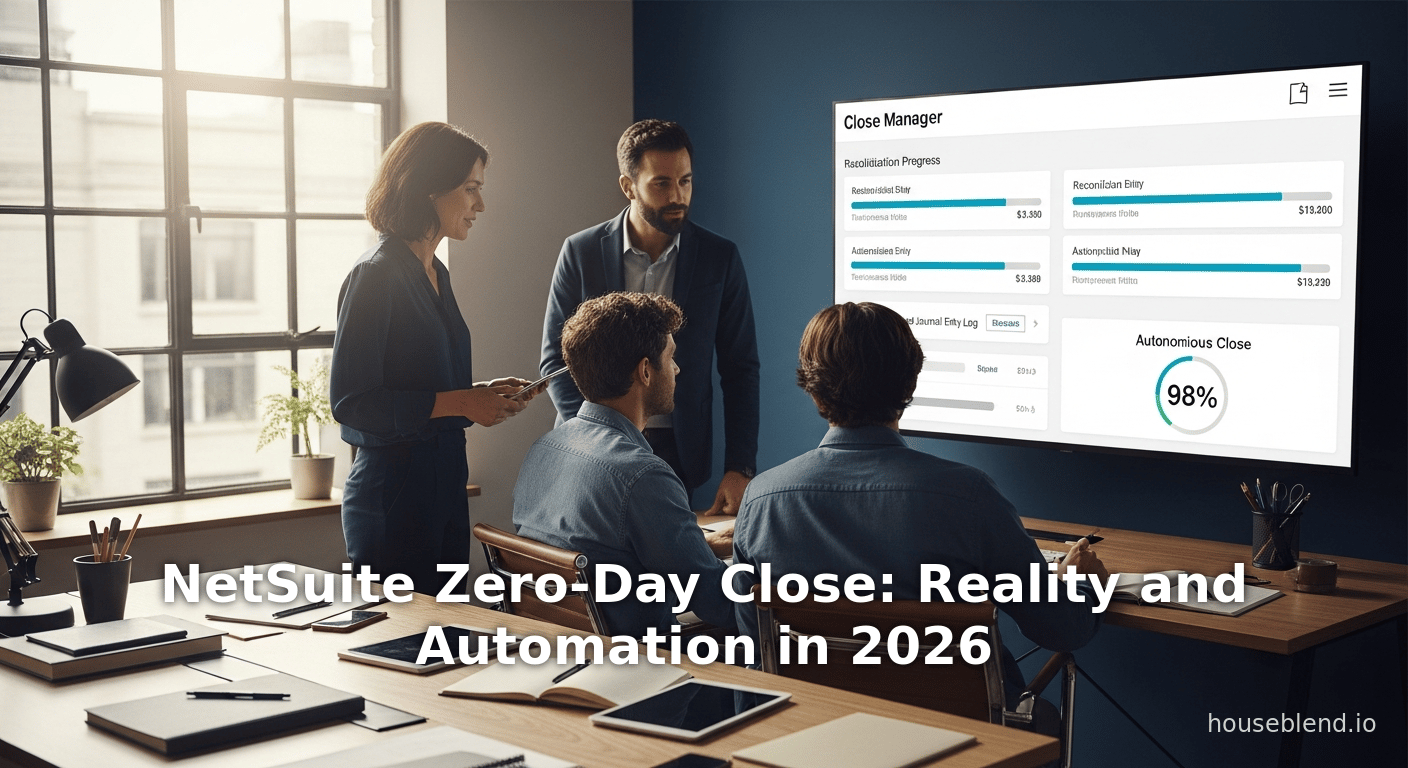 NetSuite Zero-Day Close: Reality and Automation in 2026