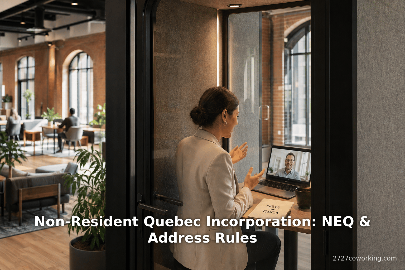 Non-Resident Quebec Incorporation: NEQ & Address Rules