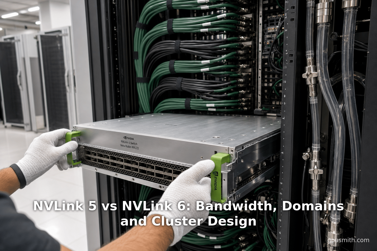 NVLink 5 vs NVLink 6: Bandwidth, Domains and Cluster Design