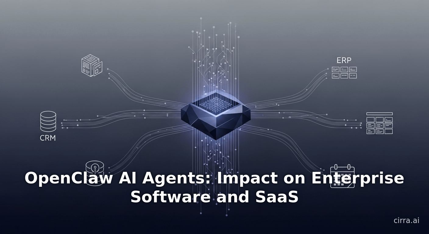 OpenClaw AI Agents: Impact on Enterprise Software and SaaS