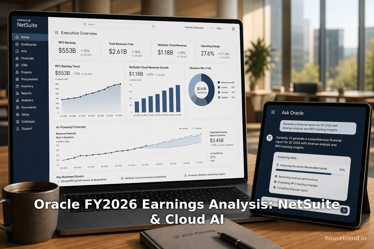 Analyse des résultats d'Oracle pour l'exercice 2026 : NetSuite et IA Cloud