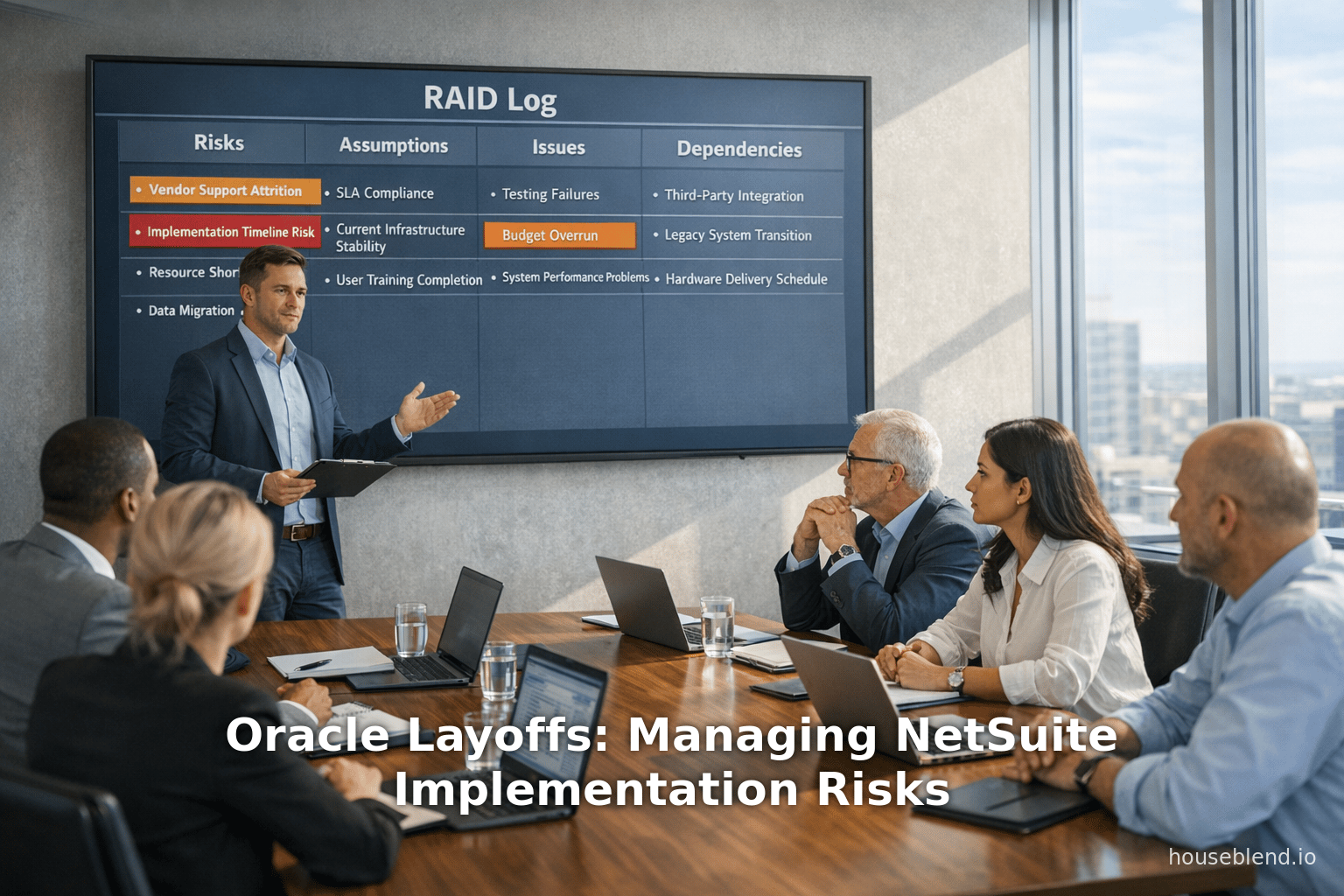 Licenciements chez Oracle : Gérer les risques liés à l'implémentation de NetSuite