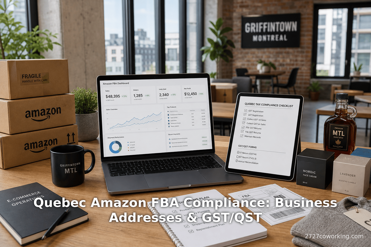 Quebec Amazon FBA Compliance: Business Addresses & GST/QST