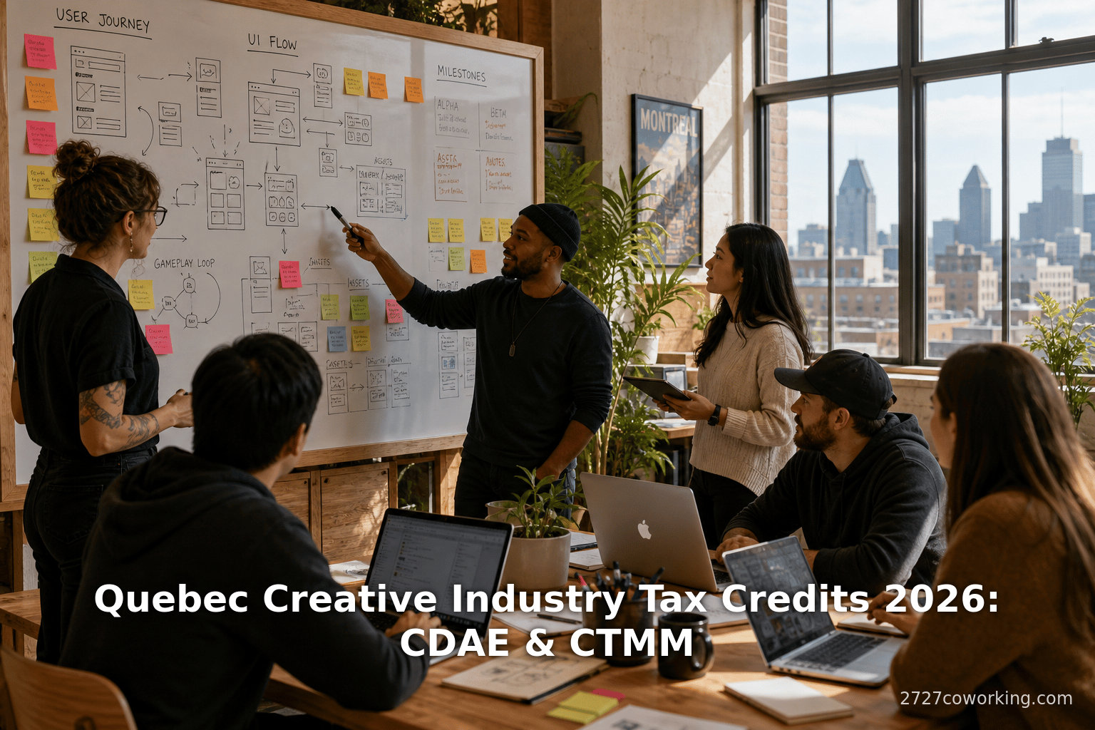 Quebec Creative Industry Tax Credits 2026: CDAE & CTMM