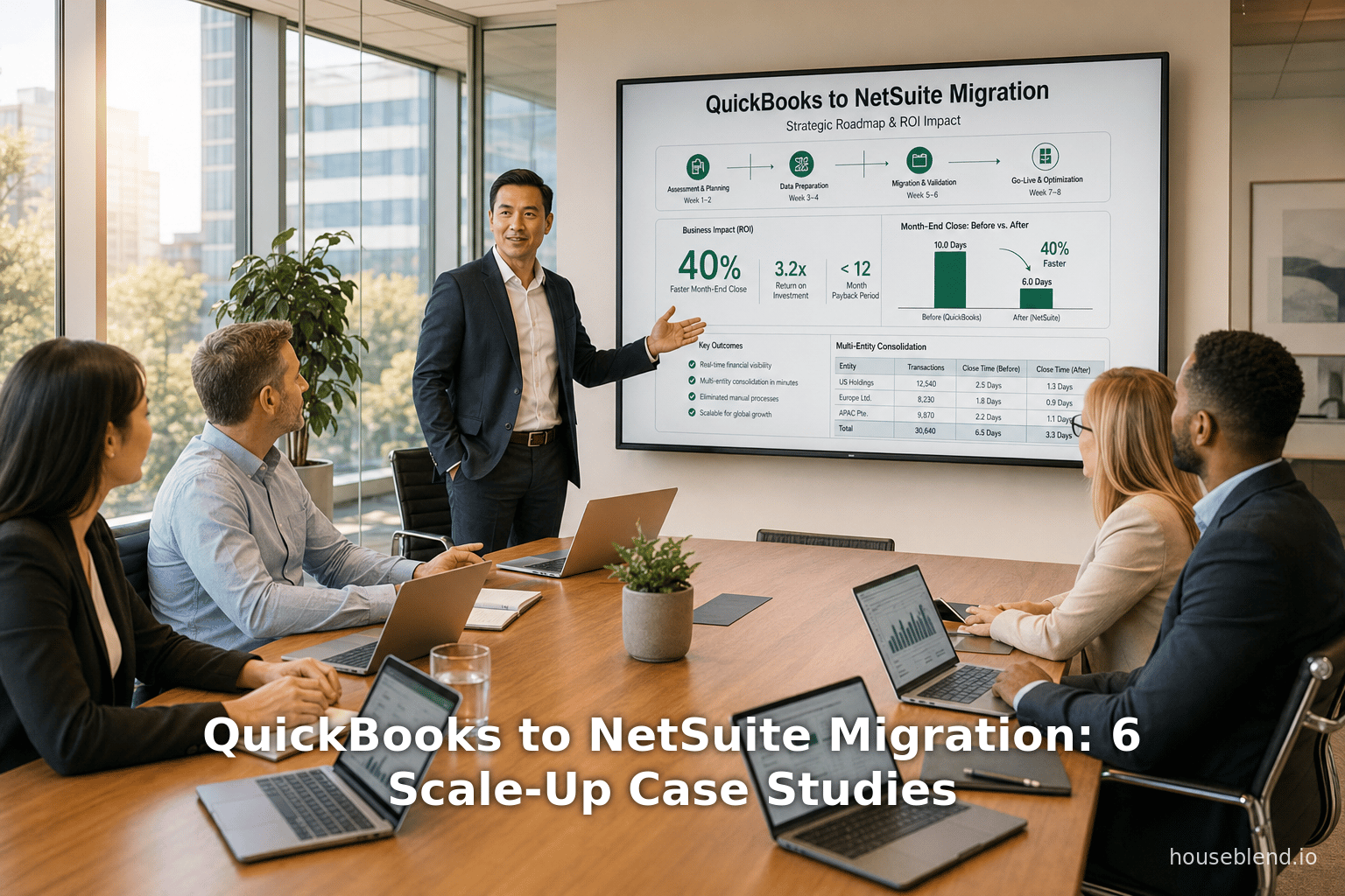 QuickBooks to NetSuite Migration: 6 Scale-Up Case Studies