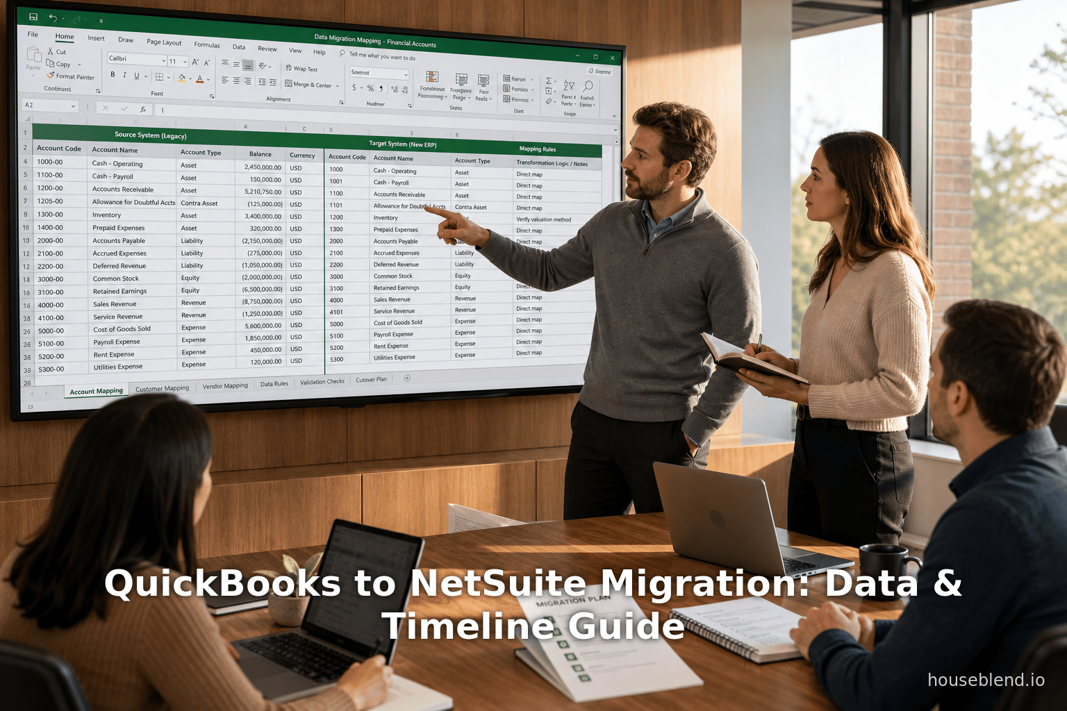 QuickBooks to NetSuite Migration: Data & Timeline Guide
