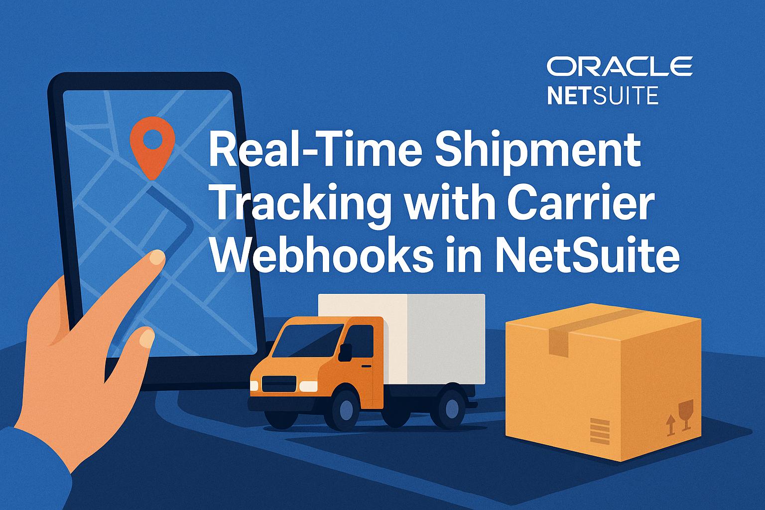 NetSuite Shipment Tracking: Integrating Carrier Webhooks