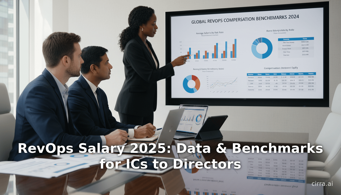 RevOps Salary 2025: Data & Benchmarks for ICs to Directors