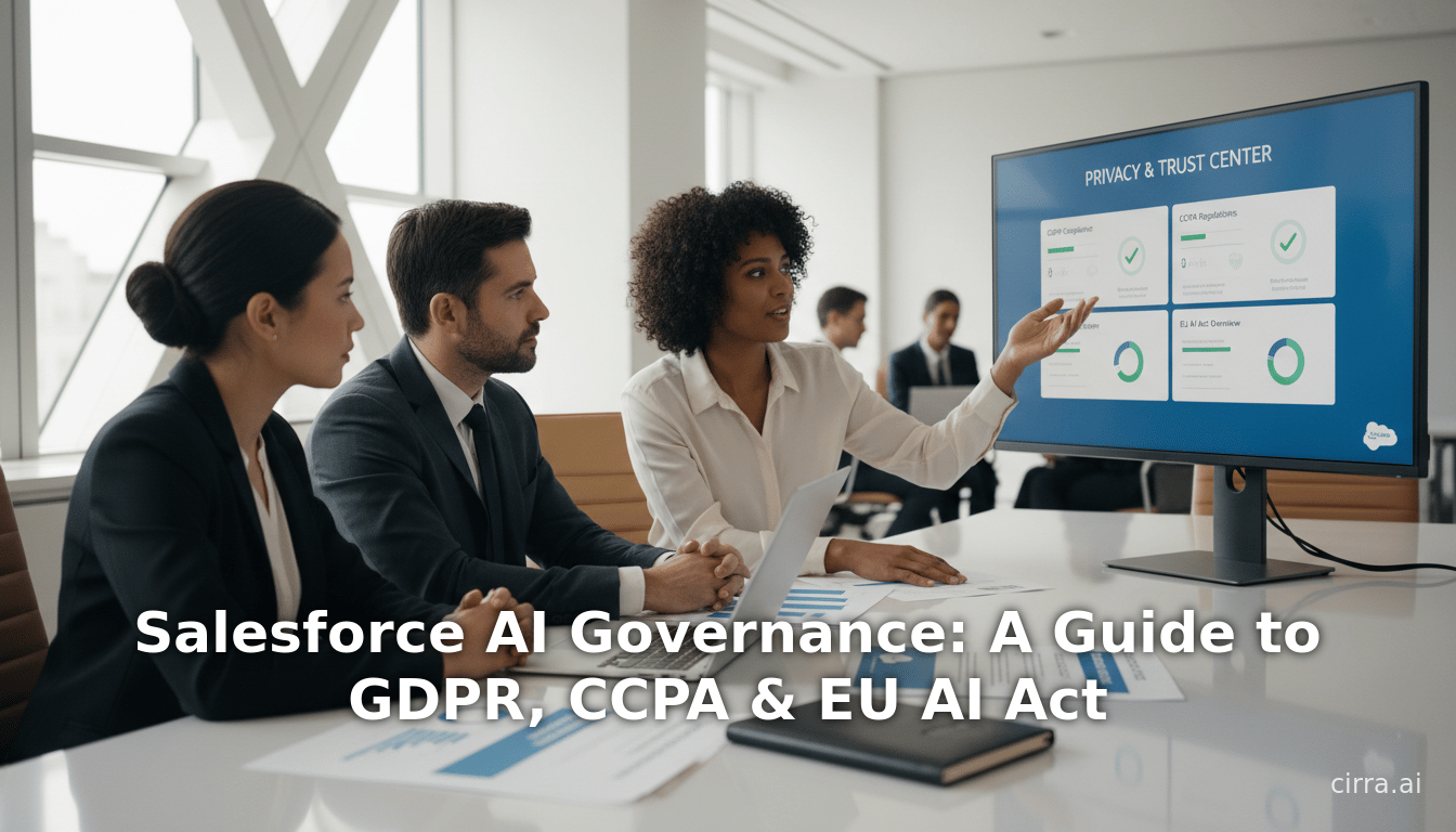 Salesforce AI Governance: A Guide to GDPR, CCPA & EU AI Act