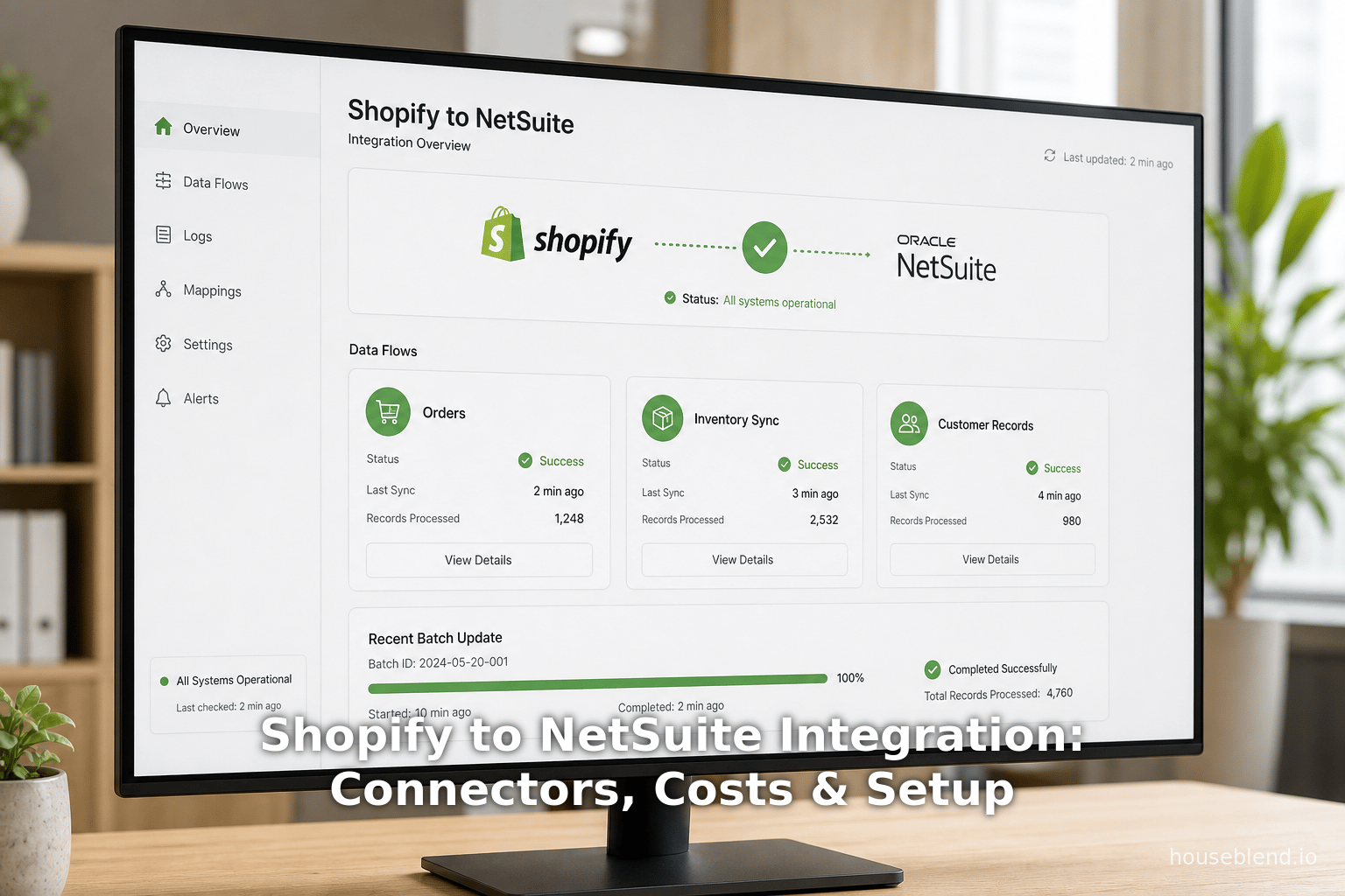 Shopify to NetSuite Integration: Connectors, Costs & Setup