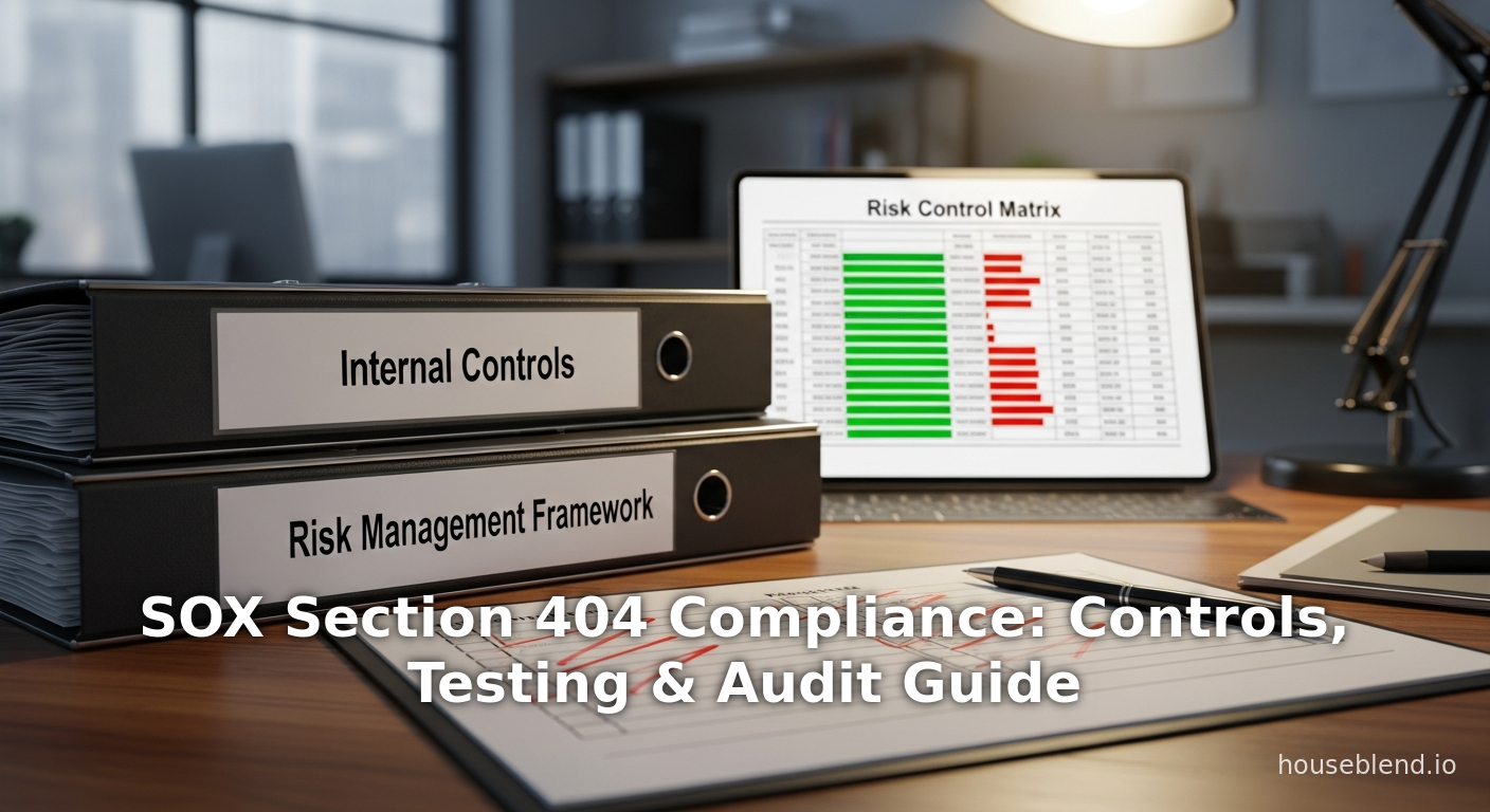 SOX Section 404 Compliance: Controls, Testing & Audit Guide