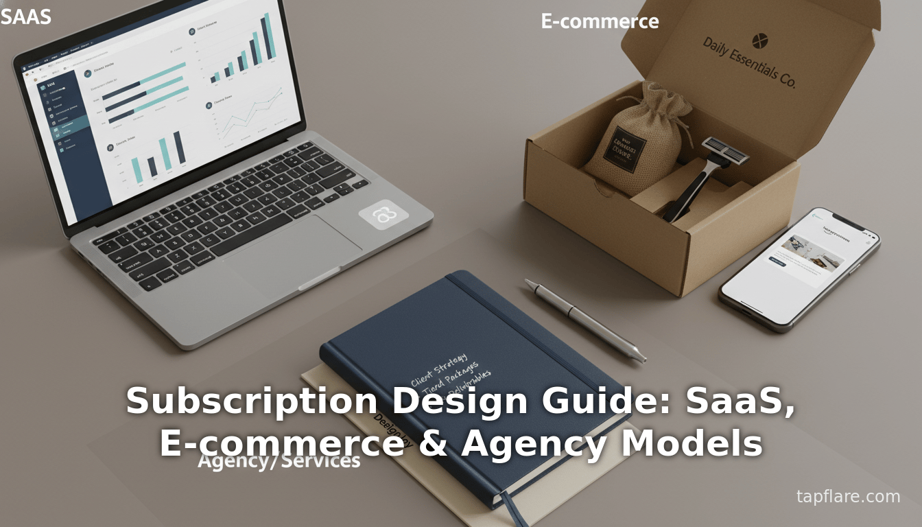 Subscription Design Guide: SaaS, E-commerce & Agency Models