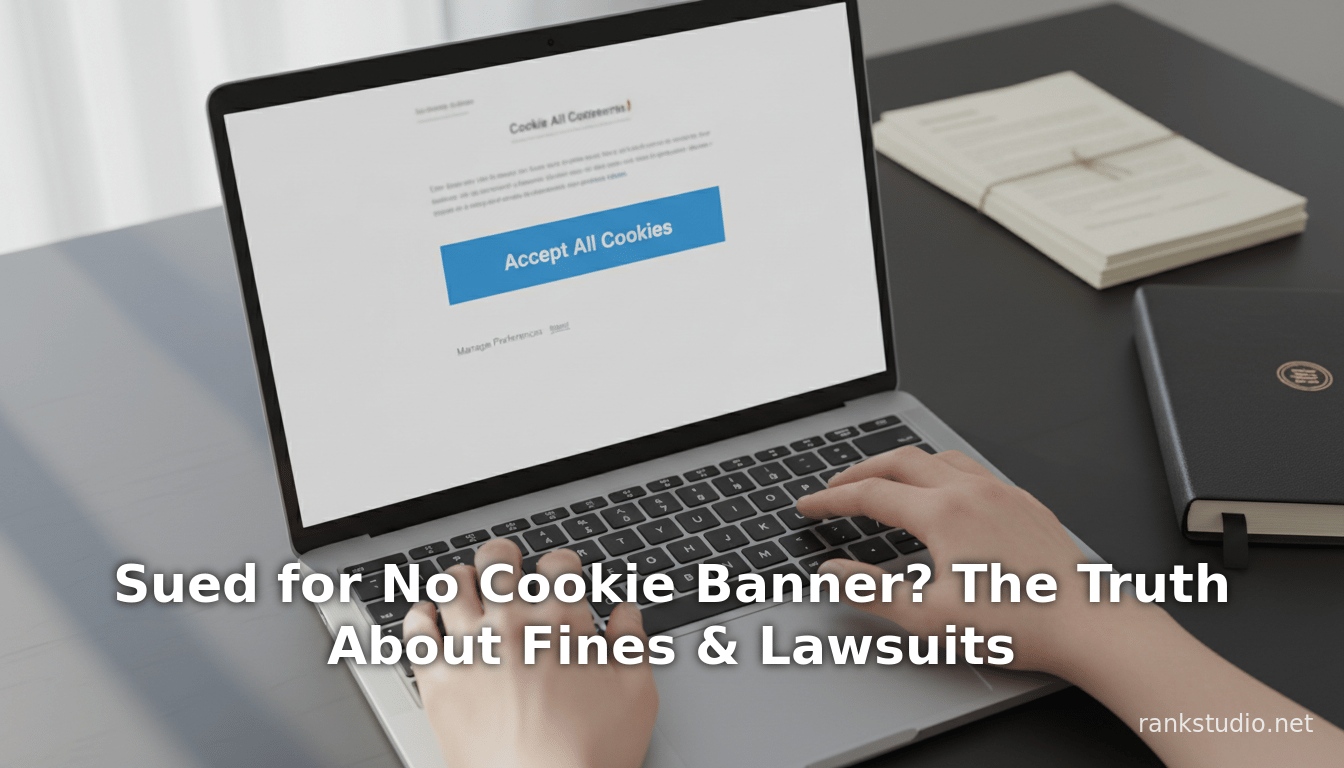 Sued for No Cookie Banner? The Truth About Fines & Lawsuits