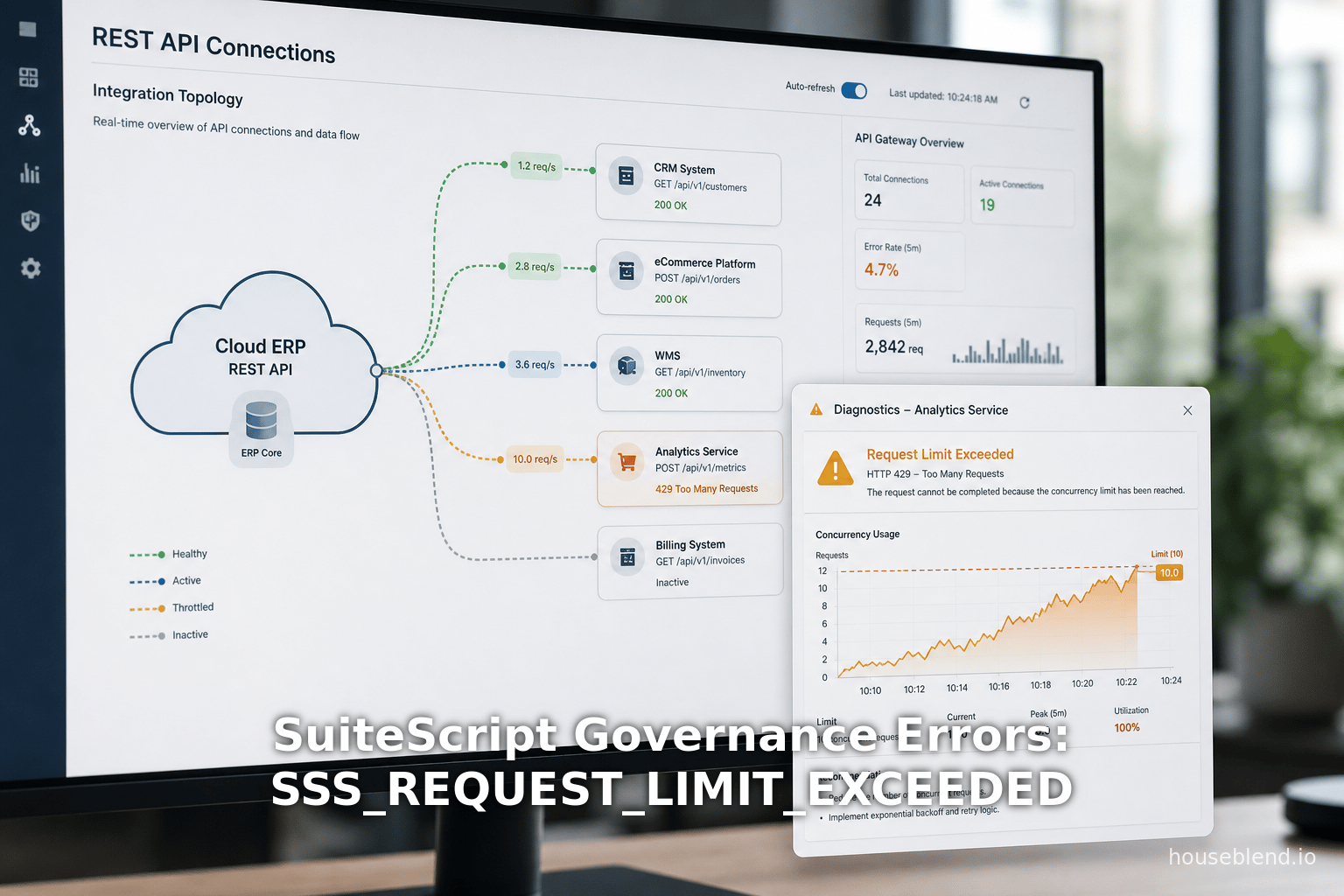 SuiteScript Governance Errors: SSS_REQUEST_LIMIT_EXCEEDED