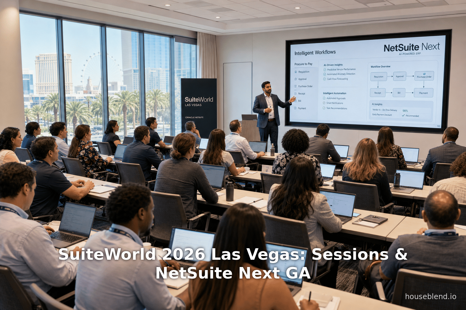 SuiteWorld 2026 Las Vegas : Sessions et NetSuite Next GA