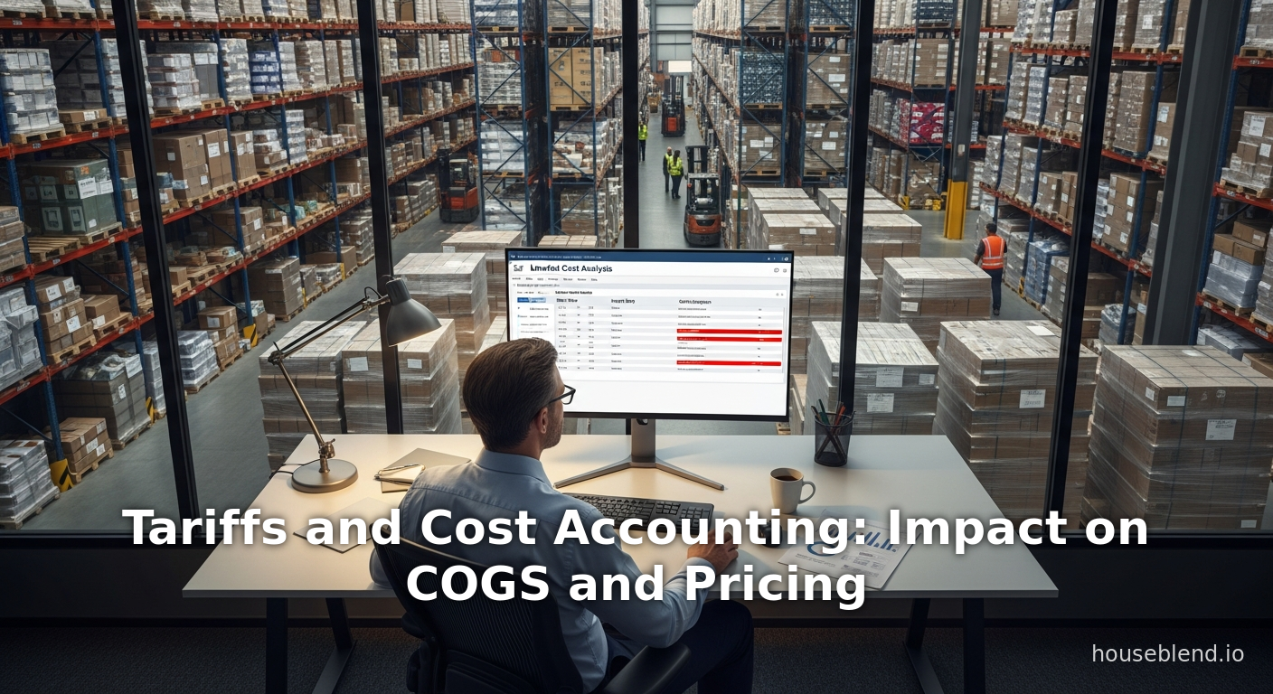 Tariffs and Cost Accounting: Impact on COGS and Pricing
