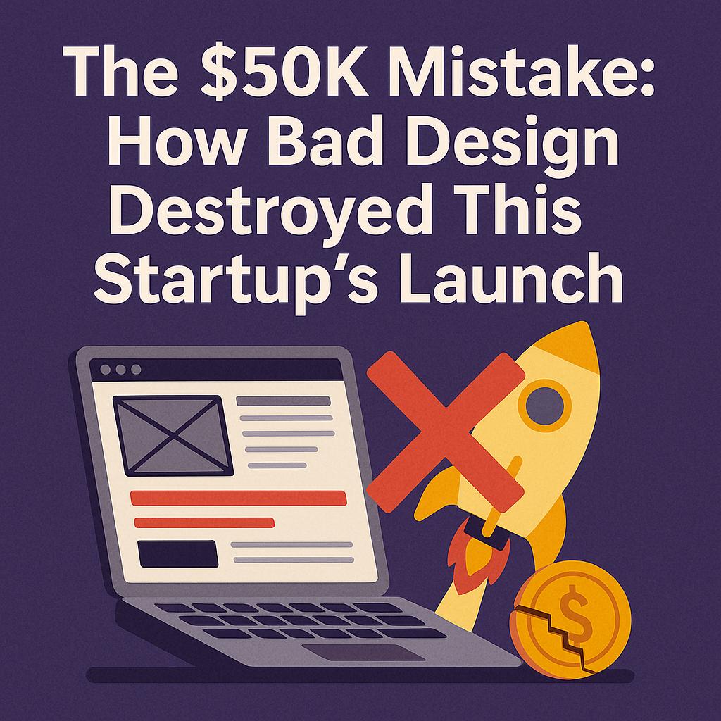 Startup Failure: The Cost of Poor UX & Design in Product Launch