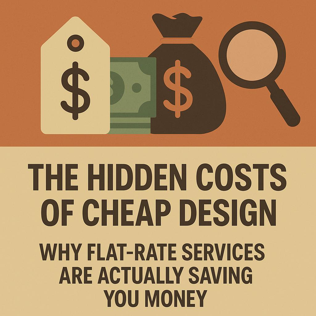 Economic Analysis of Flat-Rate Design Service Models