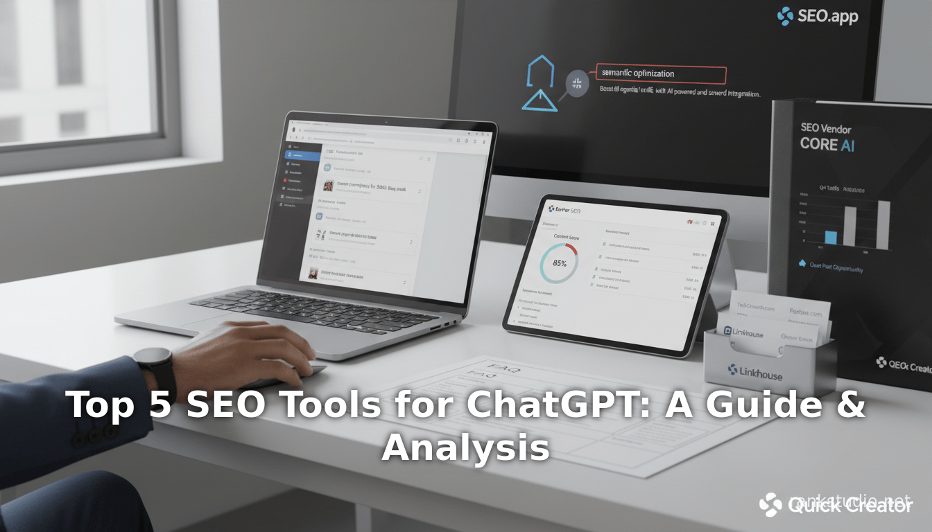 Les 5 meilleurs outils SEO pour ChatGPT : Guide et analyse