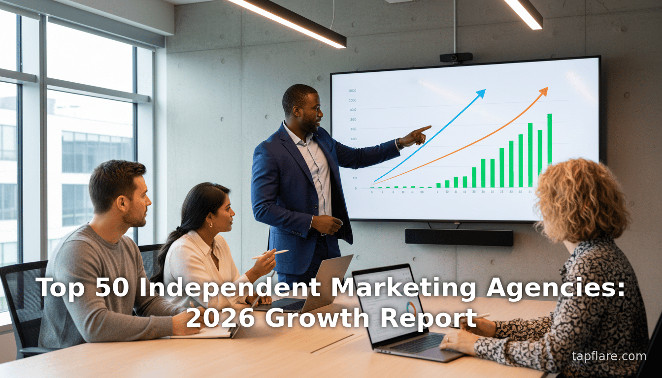 Top 50 Independent Marketing Agencies: 2026 Growth Report