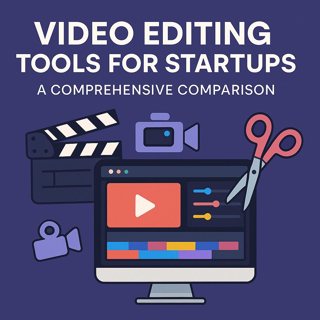 Video Editing Tools for Startups: Features & Pricing Compared