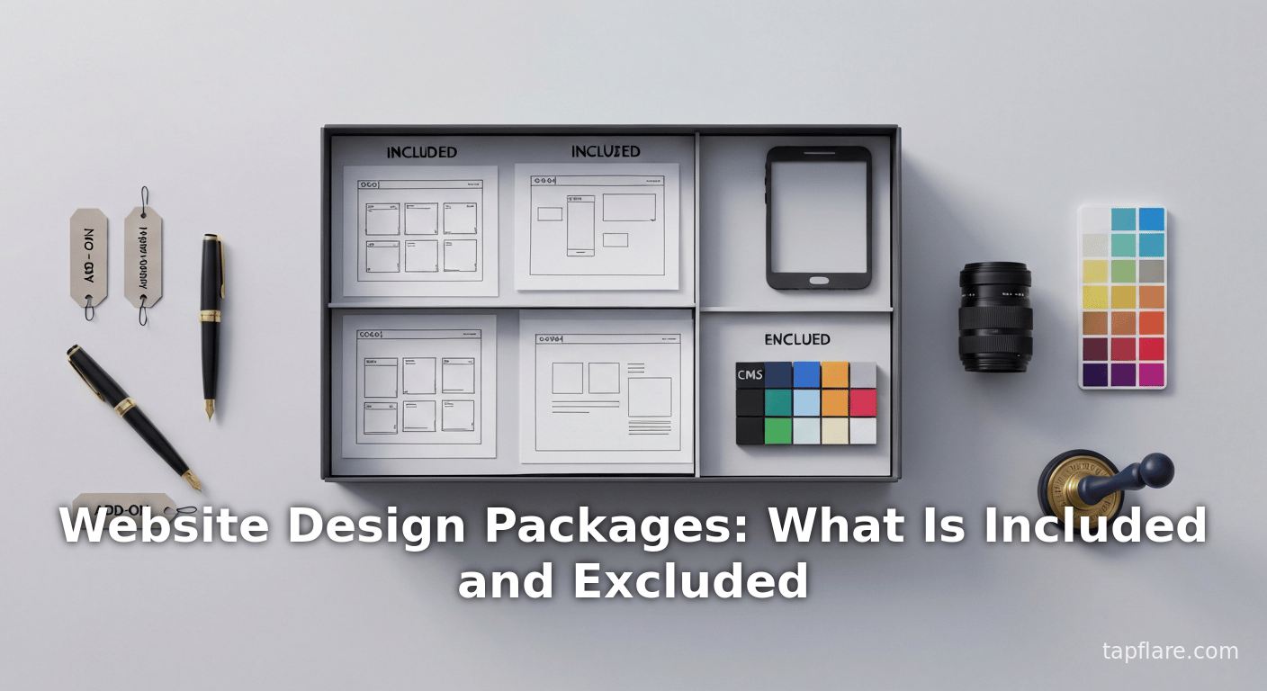 Website Design Packages: What Is Included and Excluded