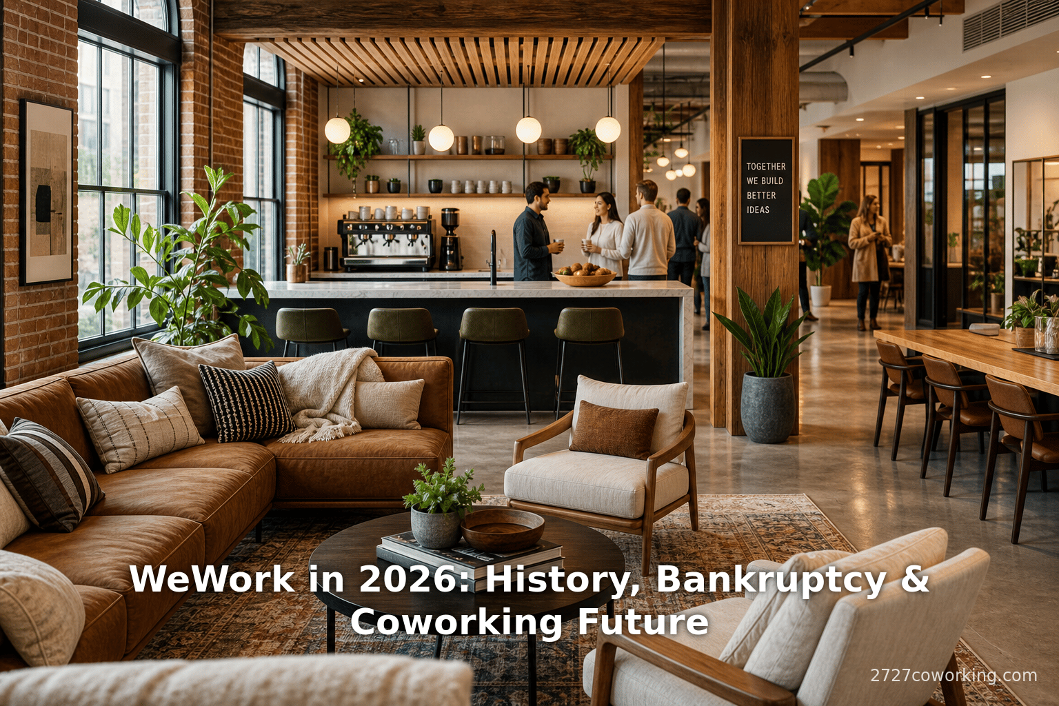 WeWork in 2026: History, Bankruptcy & Coworking Future