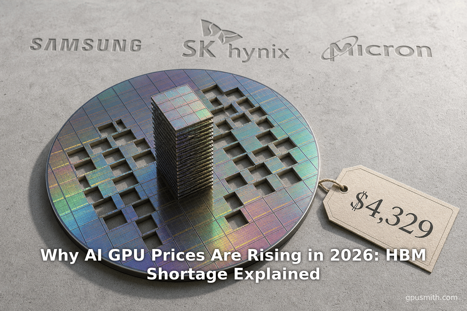 Why AI GPU Prices Are Rising in 2026: HBM Shortage Explained
