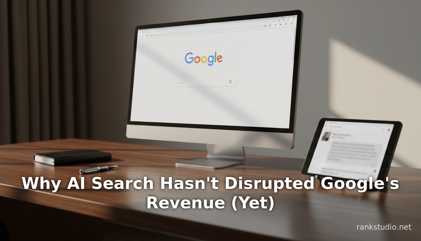 Why AI Search Hasn't Disrupted Google's Revenue (Yet)