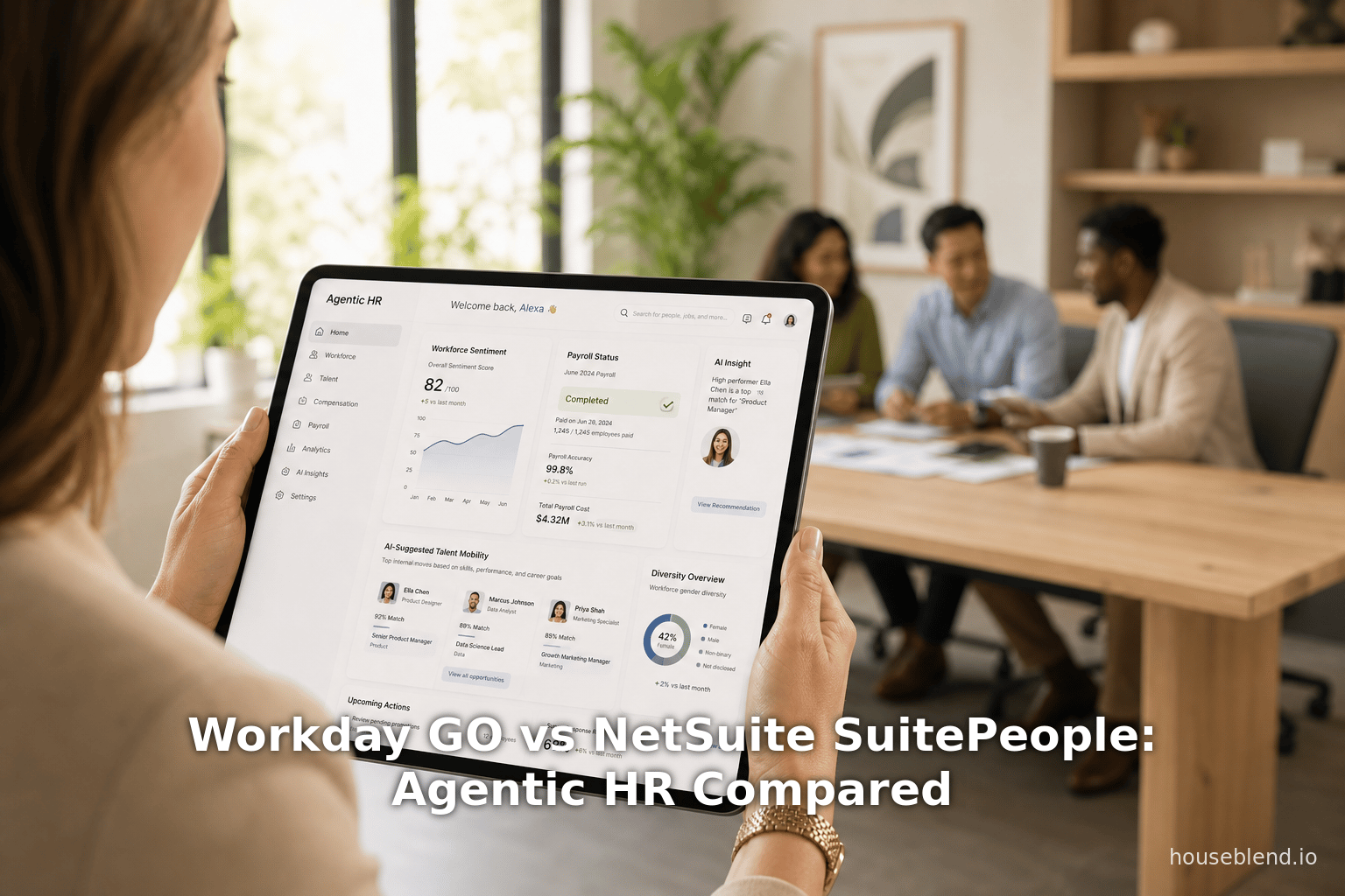 Workday GO vs NetSuite SuitePeople: Agentic HR Compared